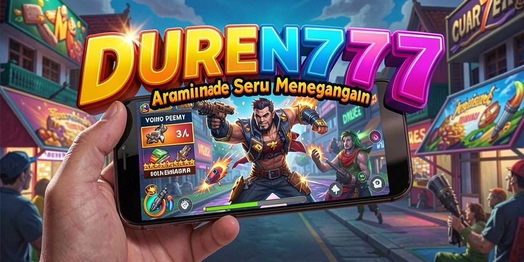 Tampilan menakjubkan dari gameplay DUREN777 yang penuh aksi.