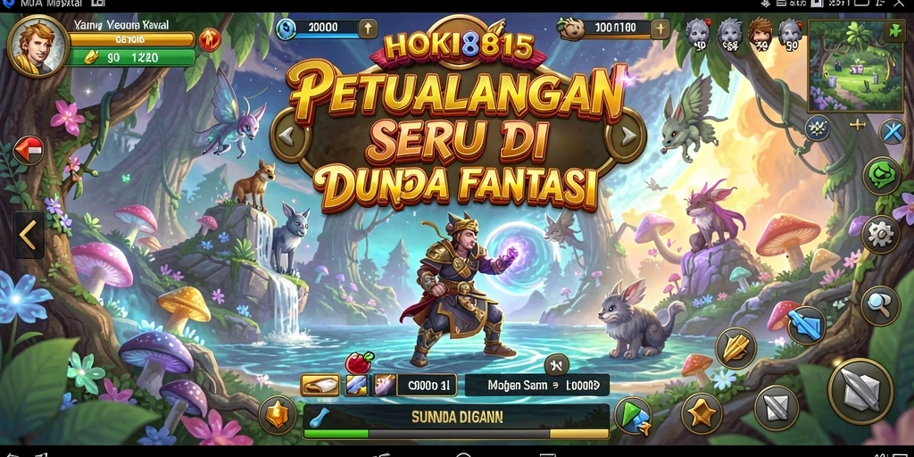 Tangkapan layar HOKI8815 menampilkan aksi seru di dunia petualangan.