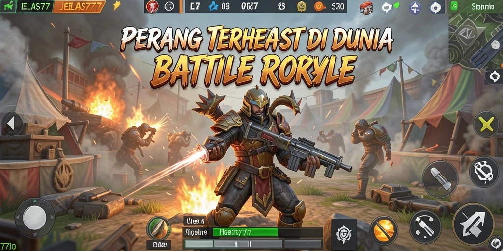 Gameplay menegangkan di medan perang JELAS777.