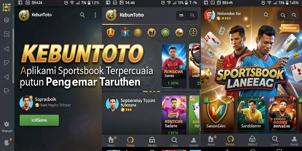 Screenshot utama KEBUNTOTO menunjukkan pengalaman taruhan yang interaktif dan menarik.