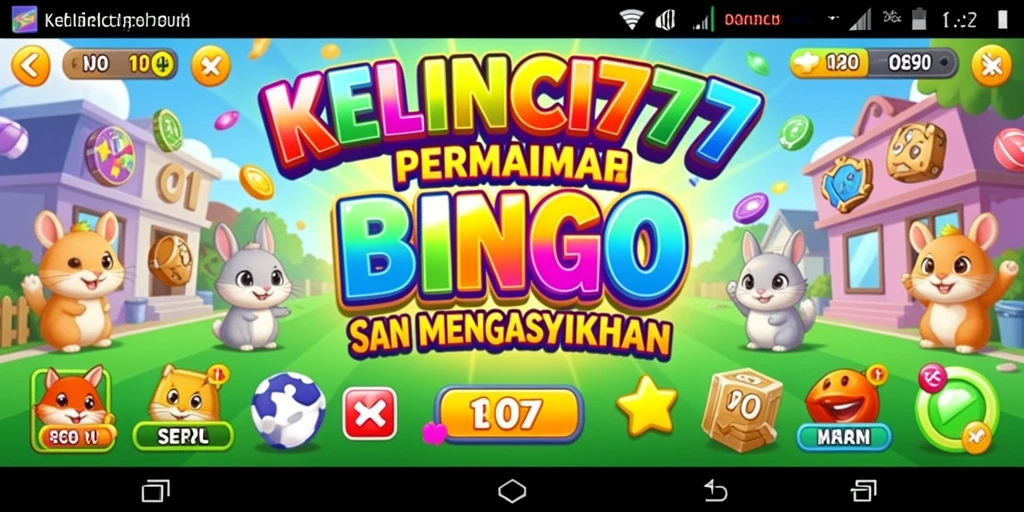Screenshot gameplay <strong>KELINCI777</strong> menampilkan aksi seru Bingo yang intens.