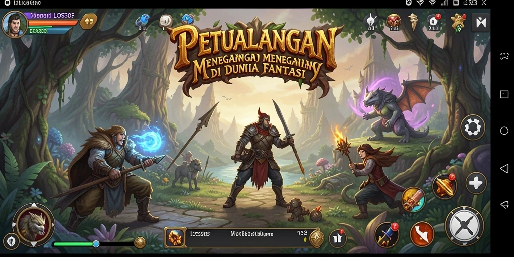 Tangkapan layar yang menampilkan aksi mendebarkan dalam LOS303.