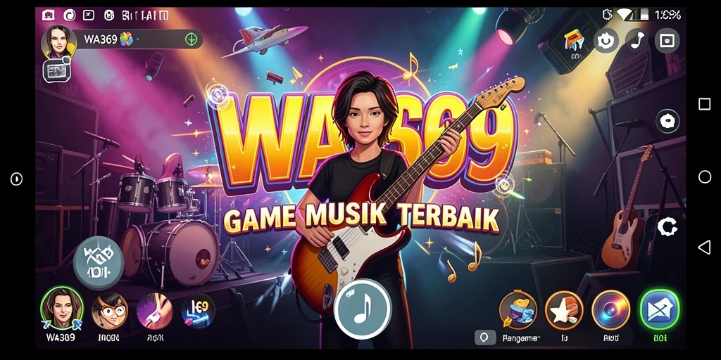 Tampilan gameplay WA369 yang menampilkan pengalaman karaoke interaktif.
